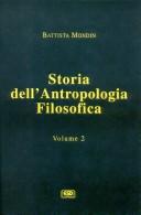 Cover for Storia dell'antropologia filosofica