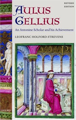 Cover for Aulus Gellius