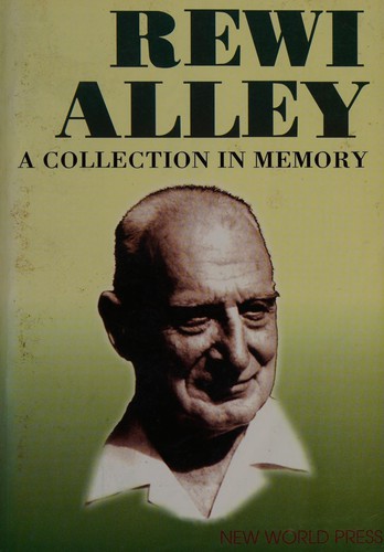 Cover for A collection in memory of Rewi Alley