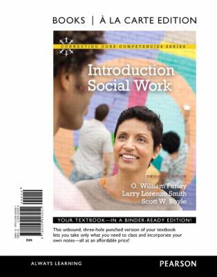 Cover for Introduction to Social Work, Books a la Carte Edition