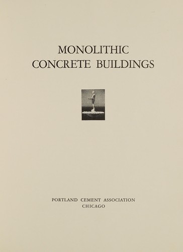 Cover for Monolithic concrete buildings