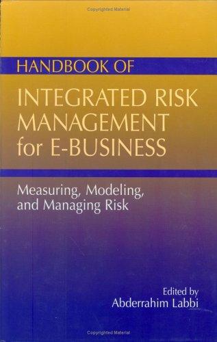 Cover for Handbook of Integrated Risk Management for E-Business