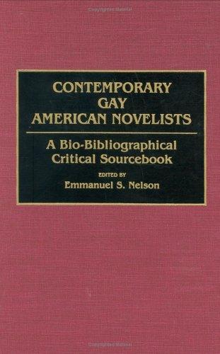 Cover for Contemporary gay American novelists