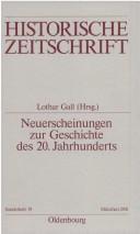 Cover for Neuerscheinungen zur Geschichte des 20. Jahrhunderts