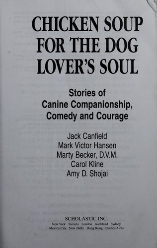Cover for Chicken soup for the dog lover's soul