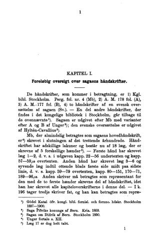 Cover for Om Didrik af Berns sagas, oprindelige skikkelse, omarbejdelse og handskrifter