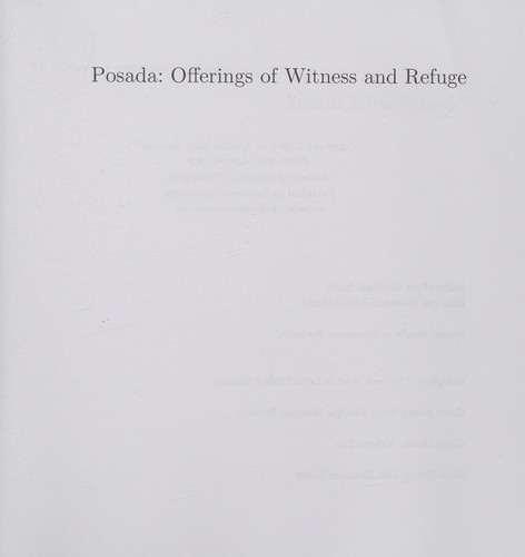 Cover for Posada