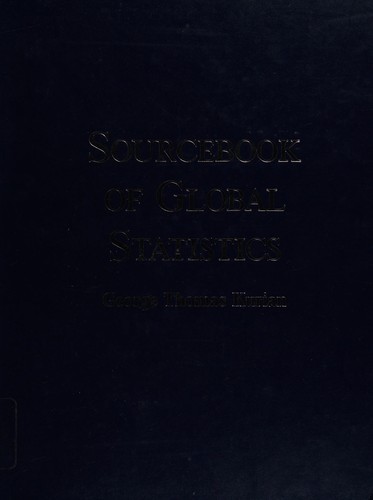 Cover for Sourcebook of global statistics