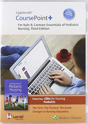 Cover for Lippincott CoursePoint+ Enhanced for Kyle & Carman's Essentials of Pediatric Nursing