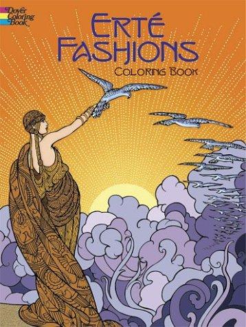 Cover for Erte Fashions Coloring Book