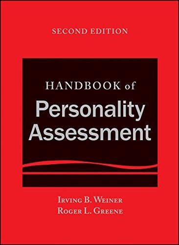 Cover for Handbook of Personality Assessment