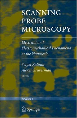 Cover for Scanning Probe Microscopy (2 vol. set)