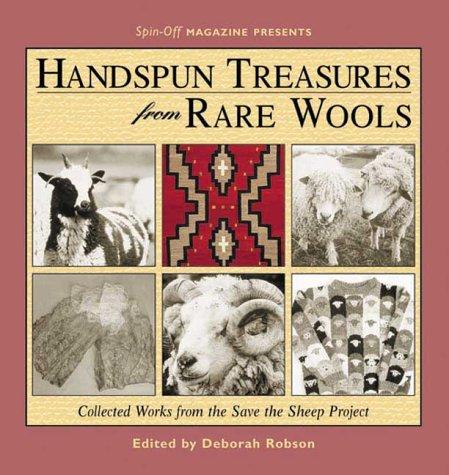 Cover for Handspun Treasures from Rare Wools