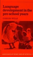 Cover for Language development in the pre-school years
