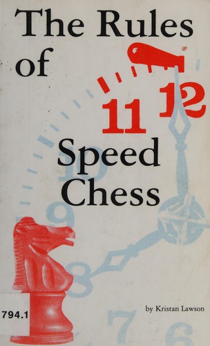 Cover for The rules of speed chess