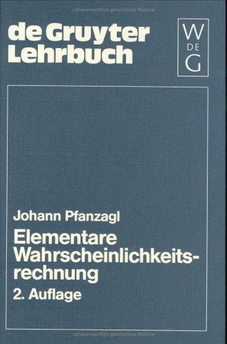 Cover for Elementare Wahrscheinlichkeitsrechnung (De Gruyter Lehrbuch)