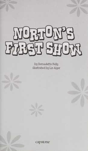 Cover for Norton's first show