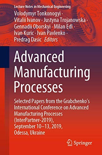 Cover for Advanced Manufacturing Processes
