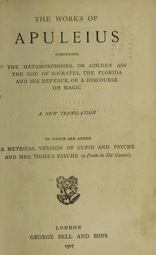 Cover for The works of Apuleius