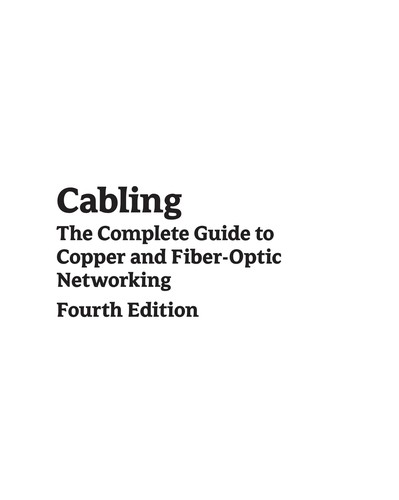 Cover for Cabling