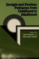 Cover for Straight and devious pathways from childhood to adulthood
