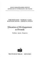 Cover for Éducation et développement au Rwanda