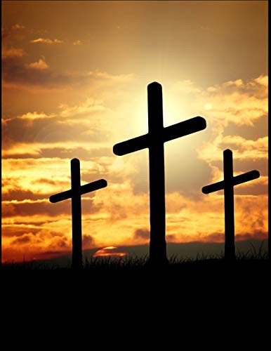 Cover for The Cross Christian Inspirational Notebook