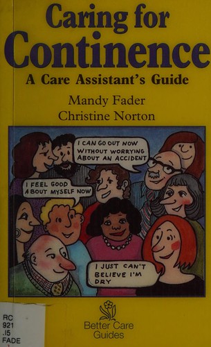 Cover for Caring for Continence (Better Care Guides)