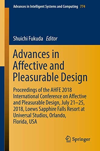 Cover for Advances in Affective and Pleasurable Design