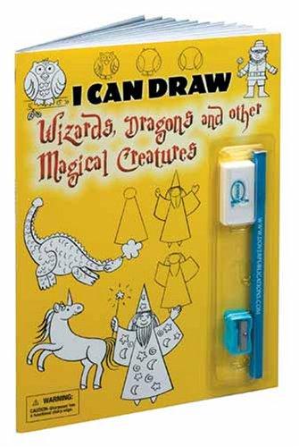 Cover for I Can Draw Wizards, Dragons and other Magical Creatures