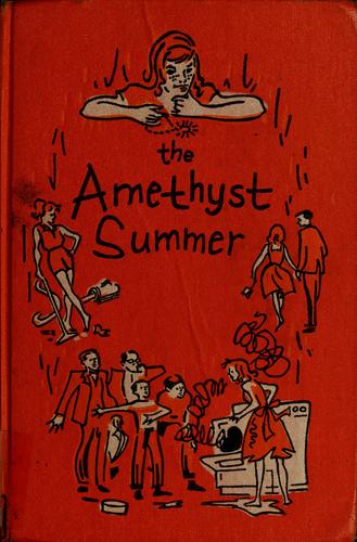 Cover for The amethyst summer