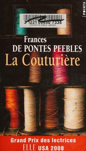 Cover for La couturière