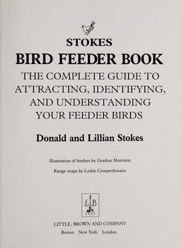 Cover for The Bird Feeder Book