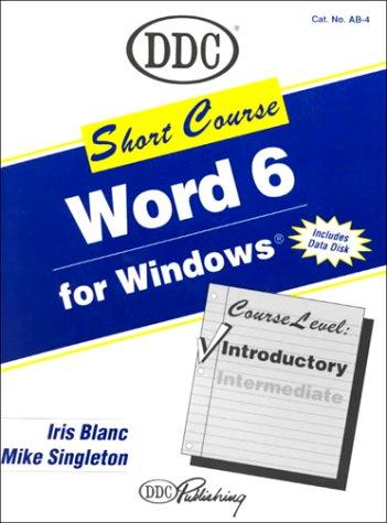 Cover for Word 6 Windows