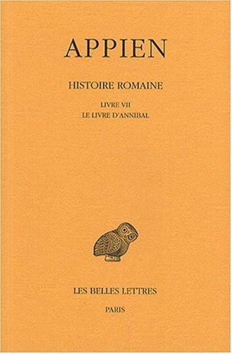 Cover for Histoire romaine t.3-l7 livre d'annibal