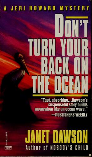 Cover for Don't turn your back on the ocean