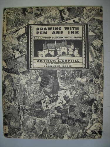 Cover for Drawing with pen and ink