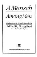 Cover for A Mensch Among Men