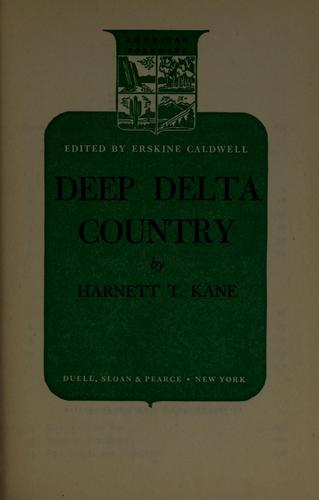 Cover for Deep delta country