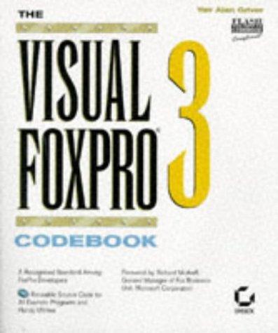 Cover for The Visual FoxPro 3 codebook