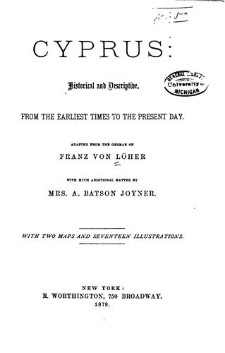 Cover for Cyprus