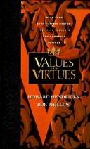 Cover for Values, virtues