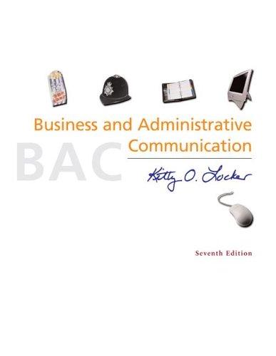 Cover for Business & Administrative Communication with Grademax Passcard