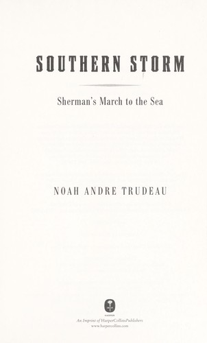 Cover for Southern Storm