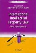 Cover for International intellectual property law.