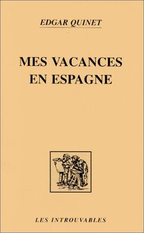 Cover for Mes vacances en Espagne