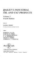 Cover for Bailey's Industrial Oil and Fat Products