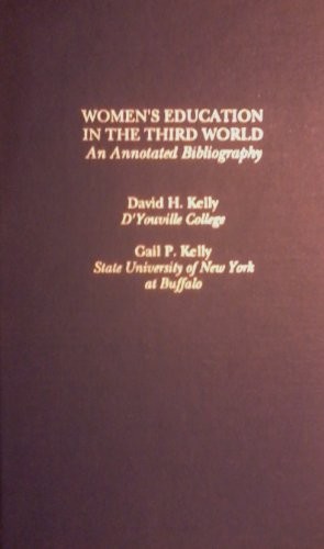 Cover for Women's education in the Third World