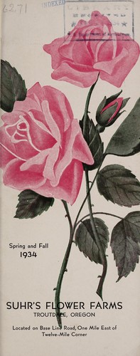 Cover for Spring and fall 1934