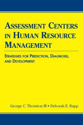Cover for Assessment Centers in Human Resource Management